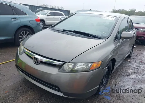 2006 Honda Civic Lx z USA, uszkodzony, nr VIN 1HGFA16516L140308